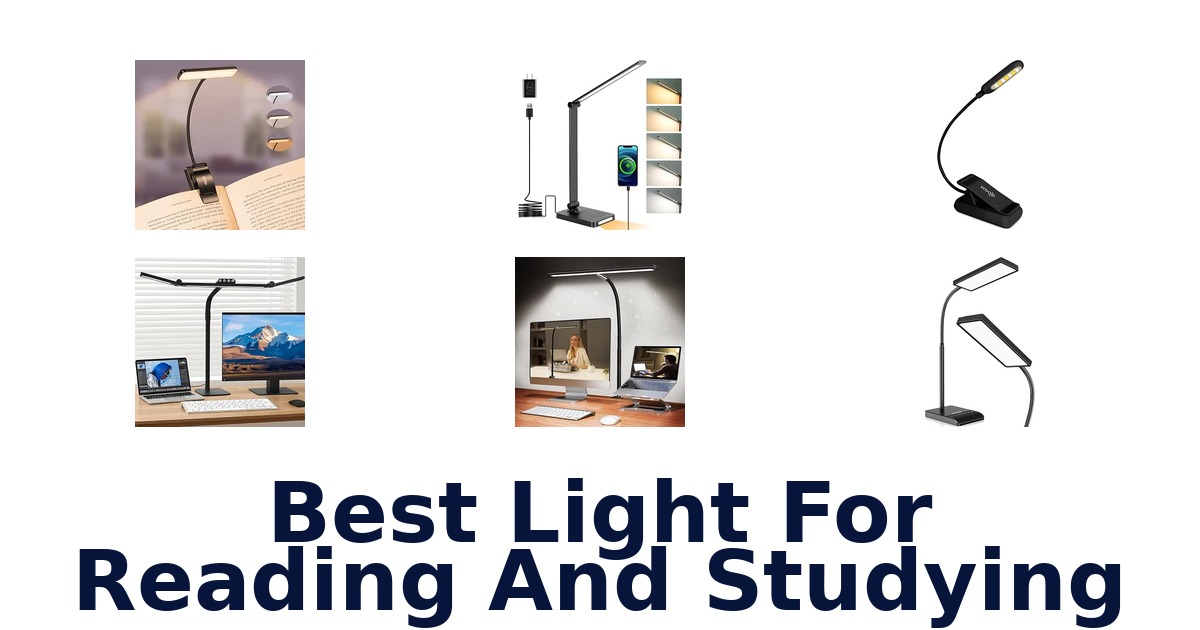 Best Light For Reading And Studying