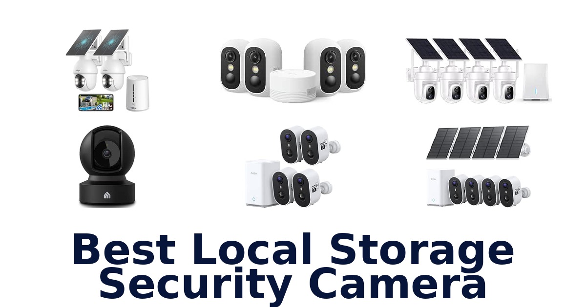 Best Local Storage Security Camera