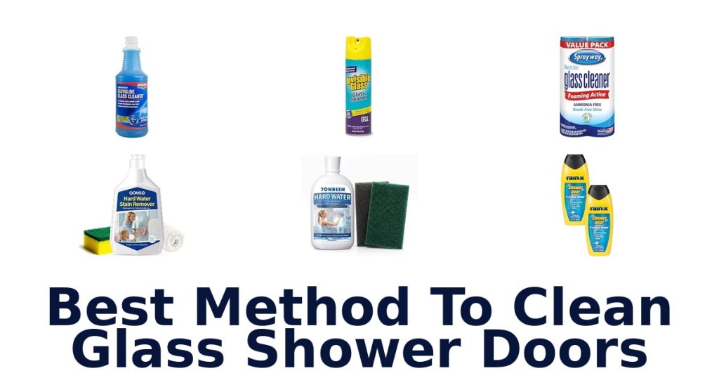 Best Method To Clean Glass Shower Doors