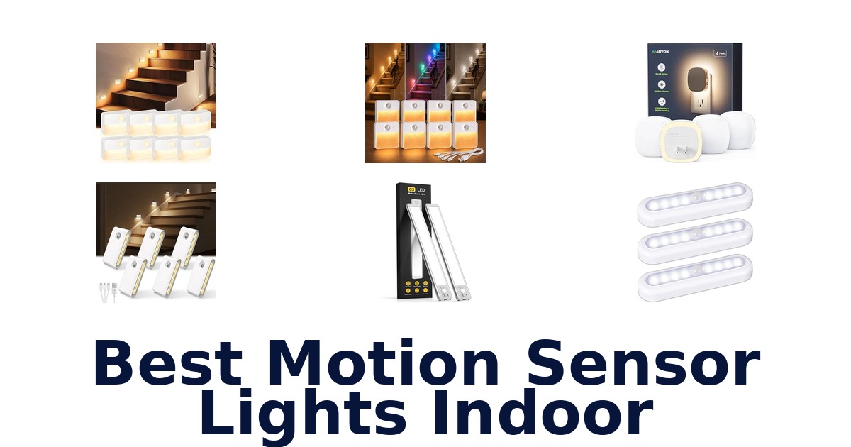 Best Motion Sensor Lights Indoor