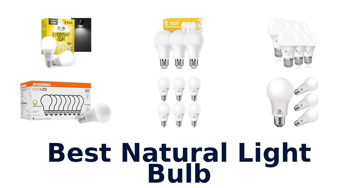 Best Natural Light Bulb