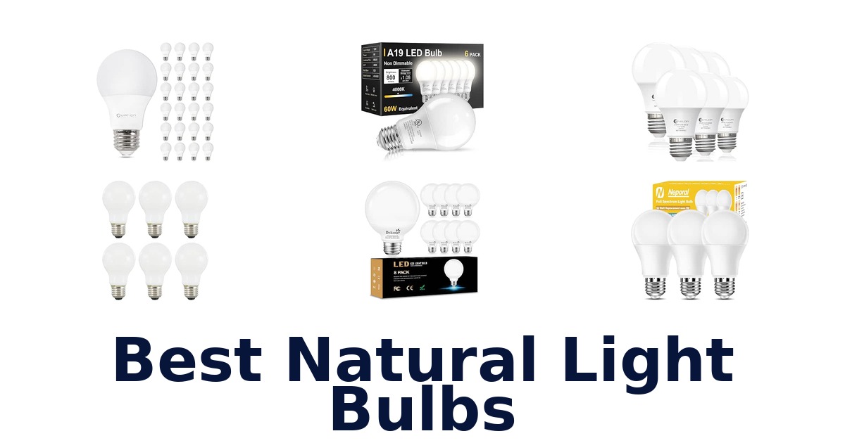 Best Natural Light Bulbs