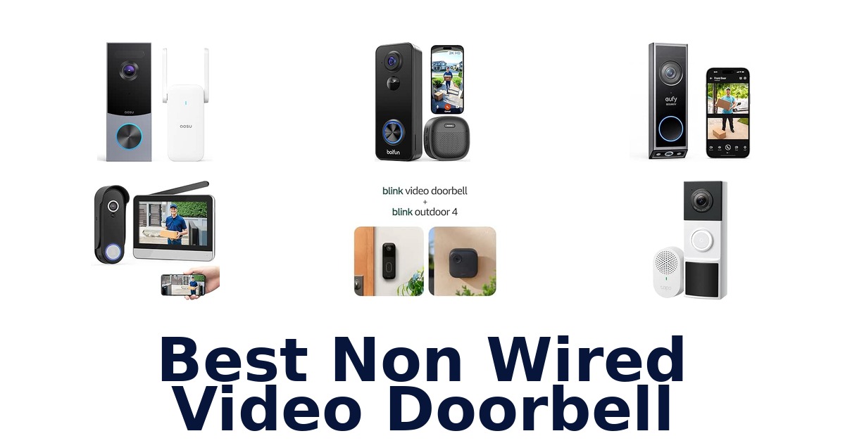 Best Non Wired Video Doorbell