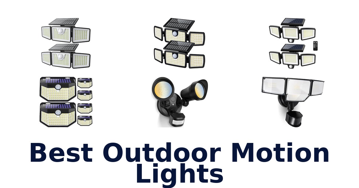 Best Outdoor Motion Lights