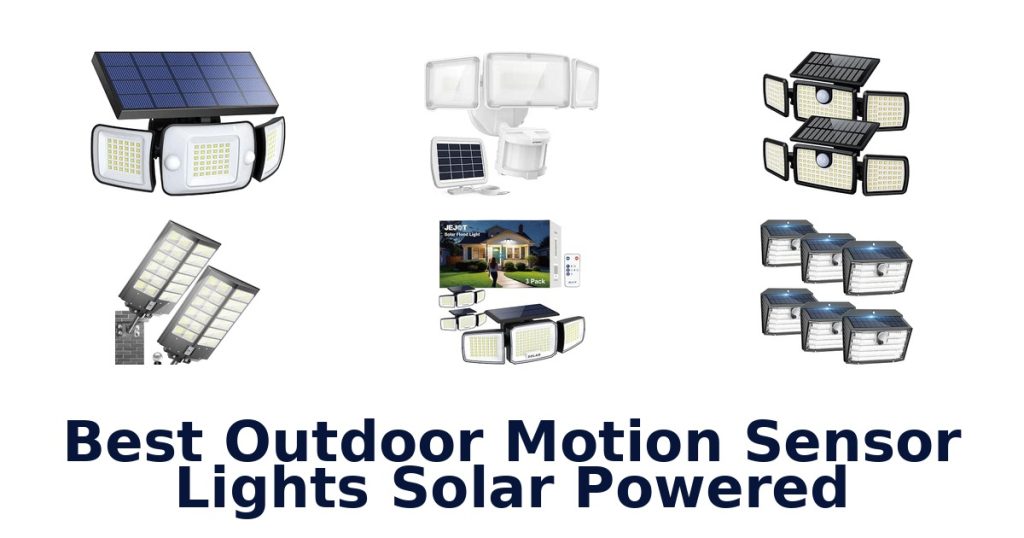 Best Outdoor Motion Sensor Lights Solar Powered