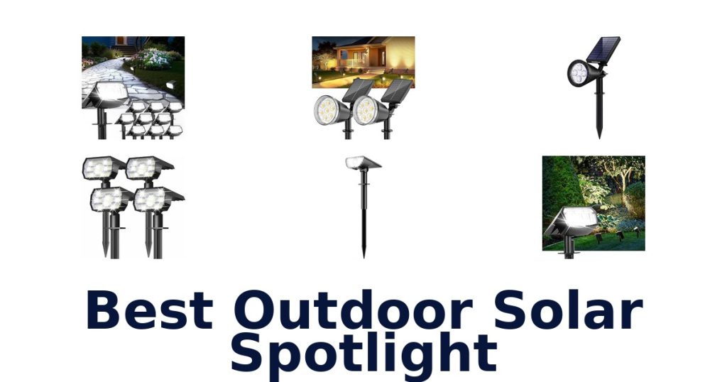 Best Outdoor Solar Spotlight