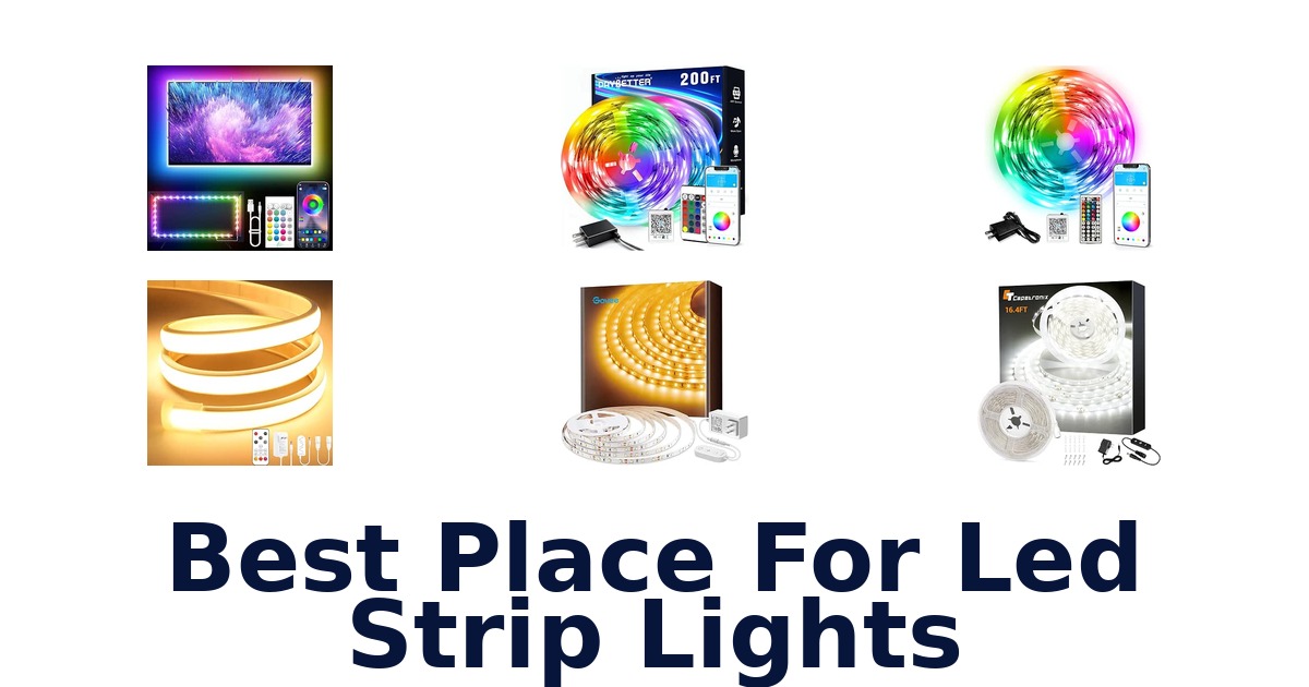 Best Place For Led Strip Lights