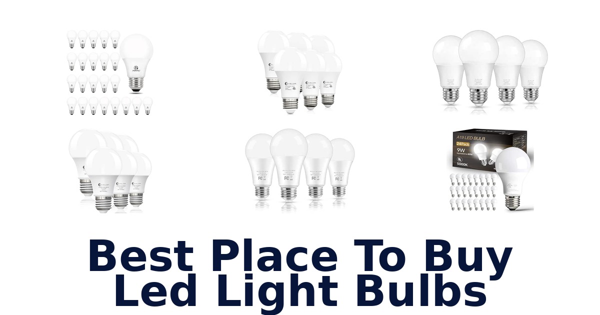 Best Place To Buy Led Light Bulbs