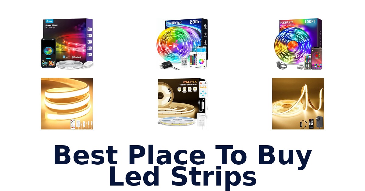 Best Place To Buy Led Strips