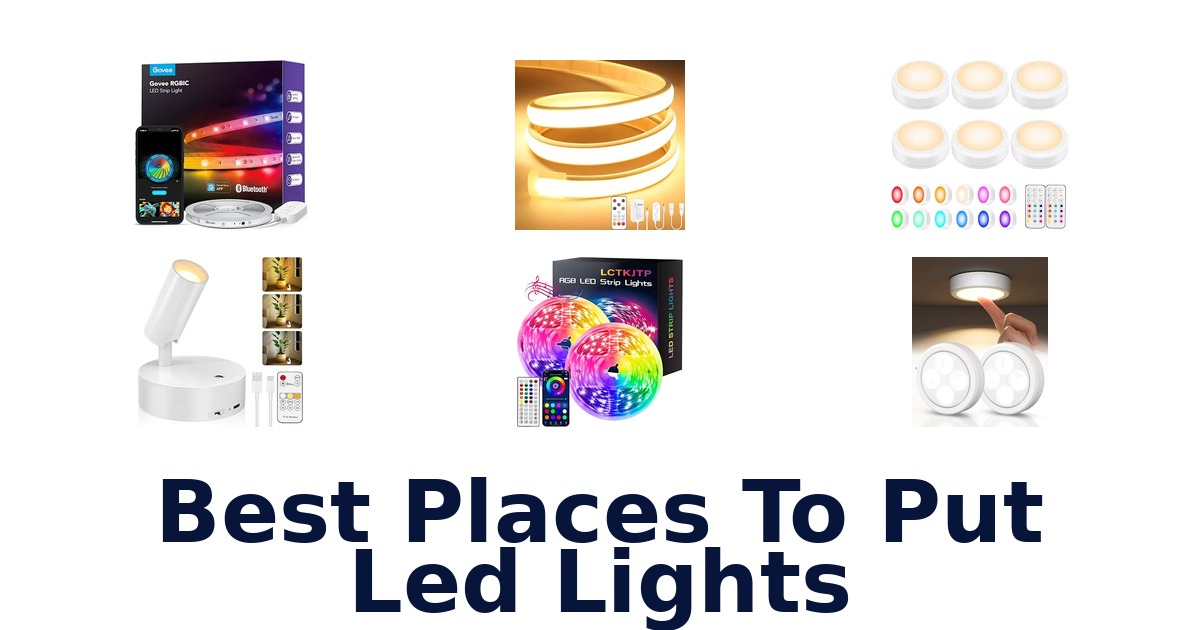 Best Places To Put Led Lights