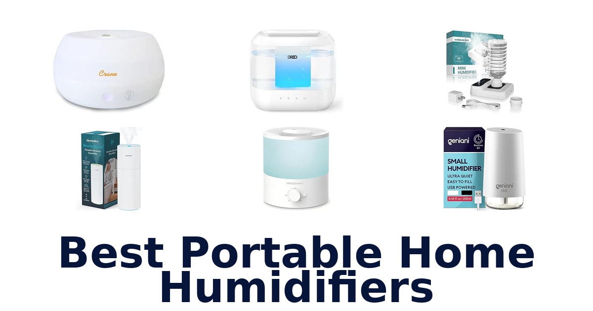Best Portable Home Humidifiers