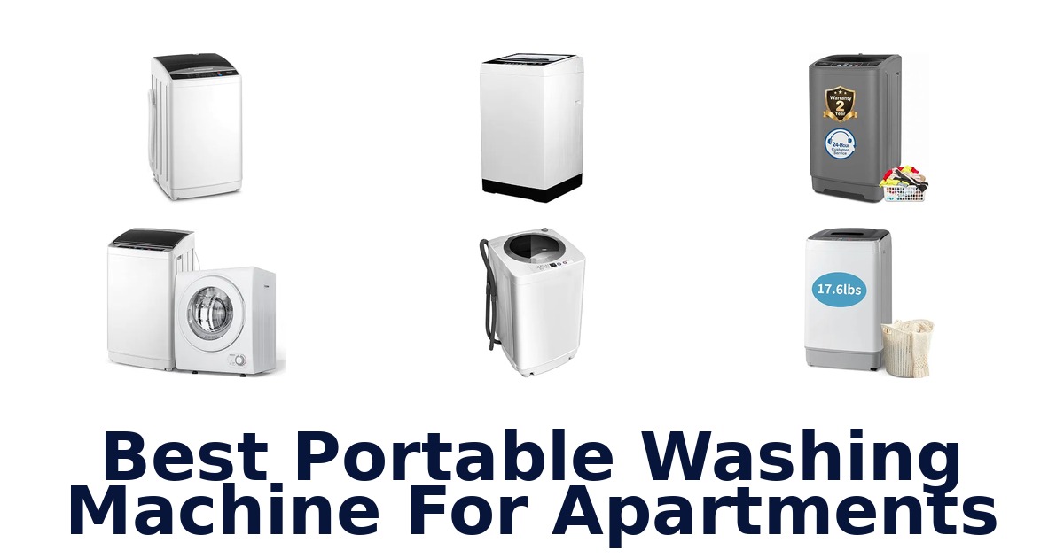 Best Portable Washing Machine For Apartments