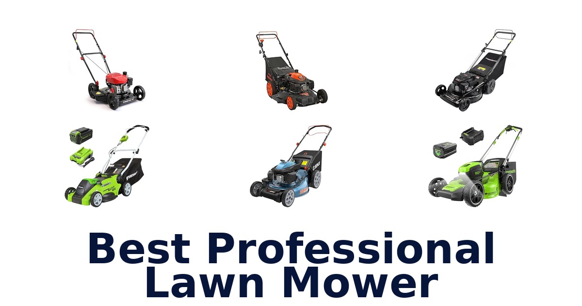 Best Professional Lawn Mower