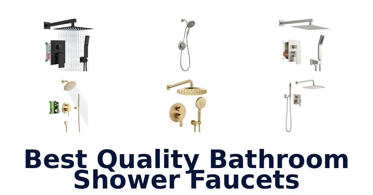 Best Quality Bathroom Shower Faucets