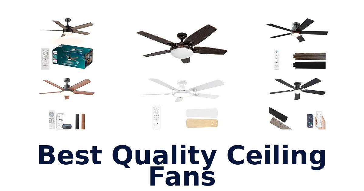 Best Quality Ceiling Fans