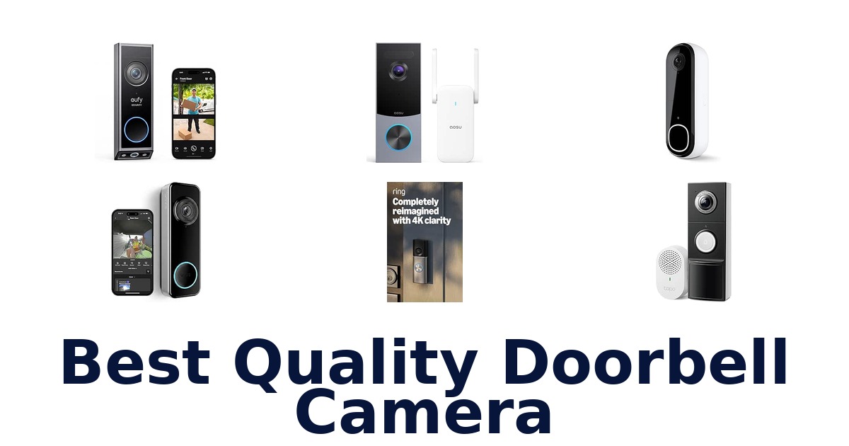 Best Quality Doorbell Camera