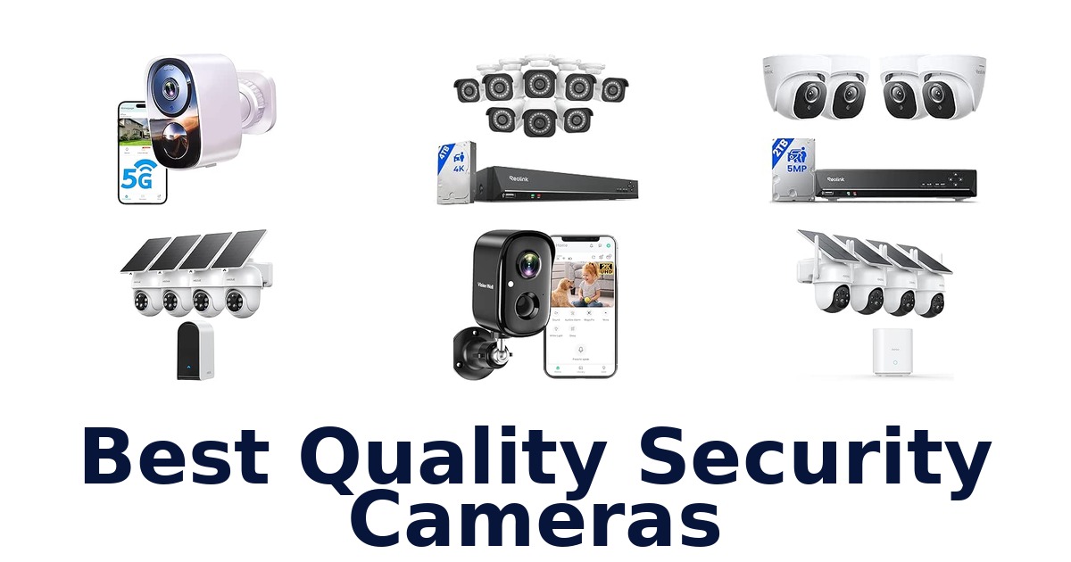 Best Quality Security Cameras