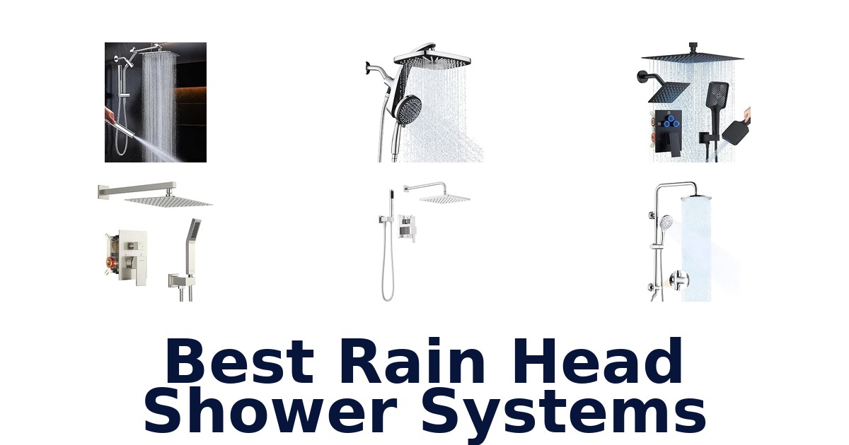 Best Rain Head Shower Systems