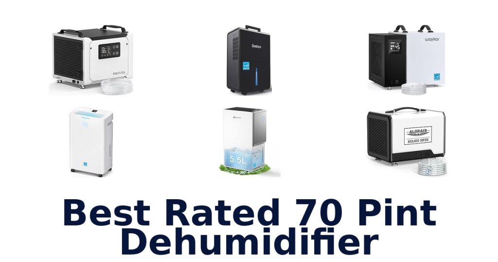 Best Rated 70 Pint Dehumidifier