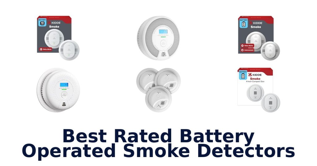Best Rated Battery Operated Smoke Detectors