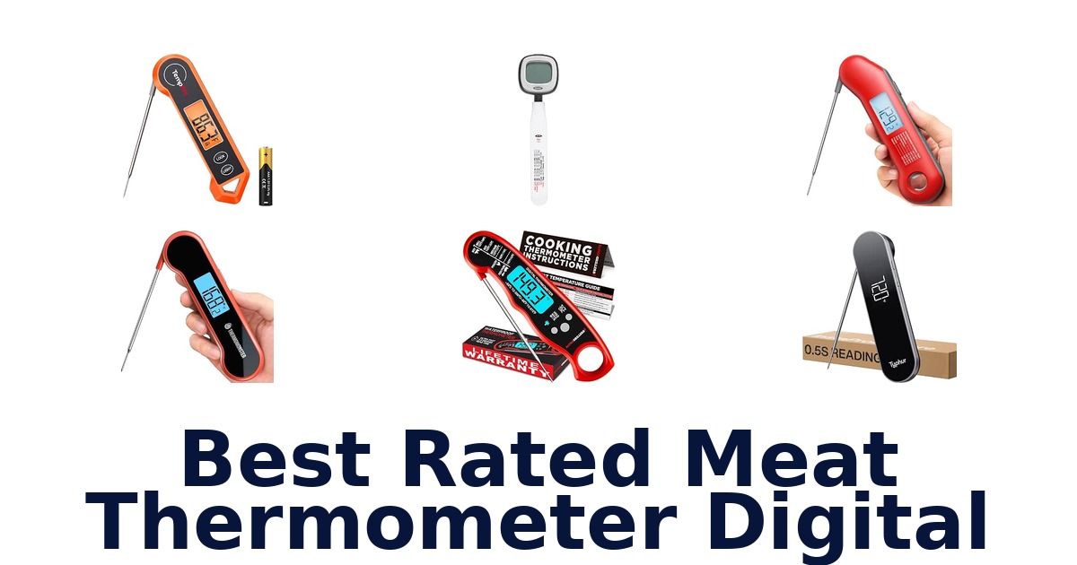 Best Rated Meat Thermometer Digital