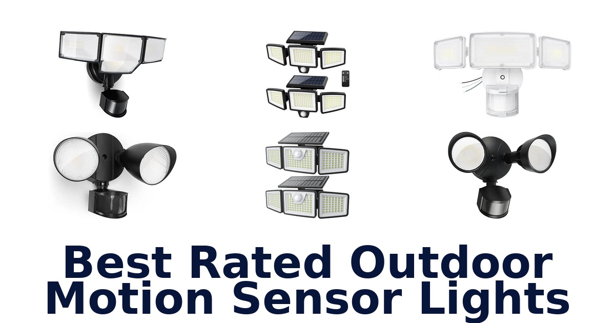 Best Rated Outdoor Motion Sensor Lights