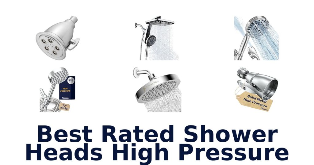 Best Rated Shower Heads High Pressure