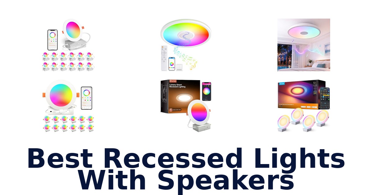 Best Recessed Lights With Speakers