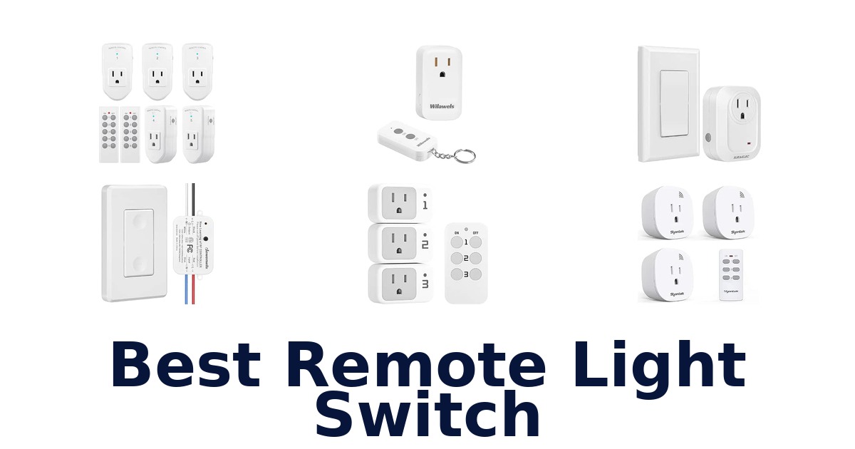 Best Remote Light Switch