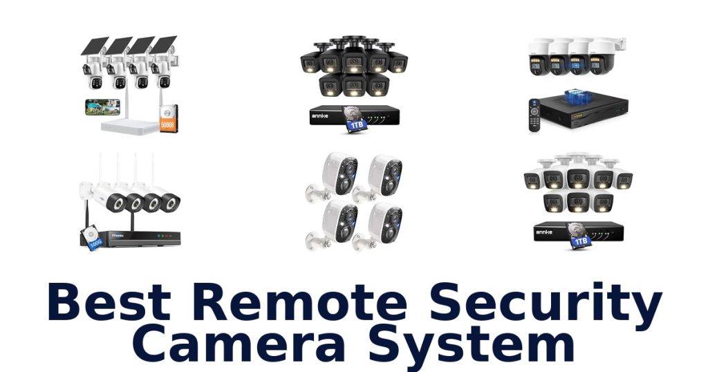 Best Remote Security Camera System
