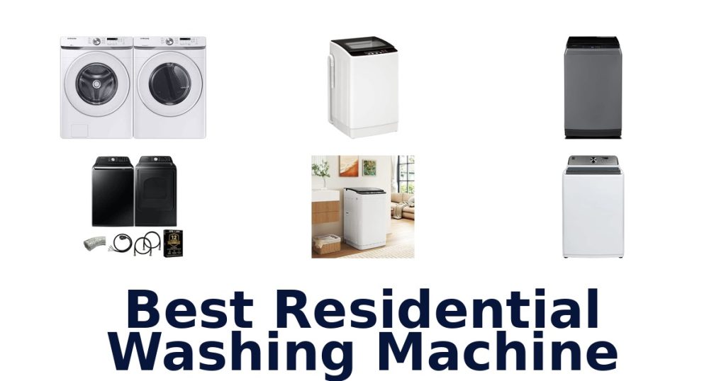 Best Residential Washing Machine