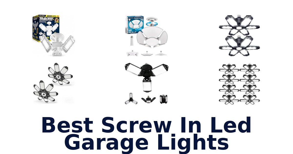 Best Screw In Led Garage Lights