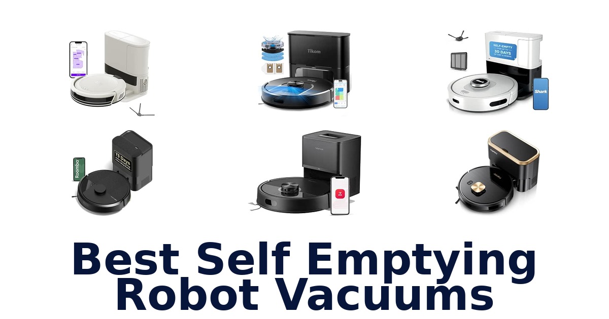 Best Self Emptying Robot Vacuums