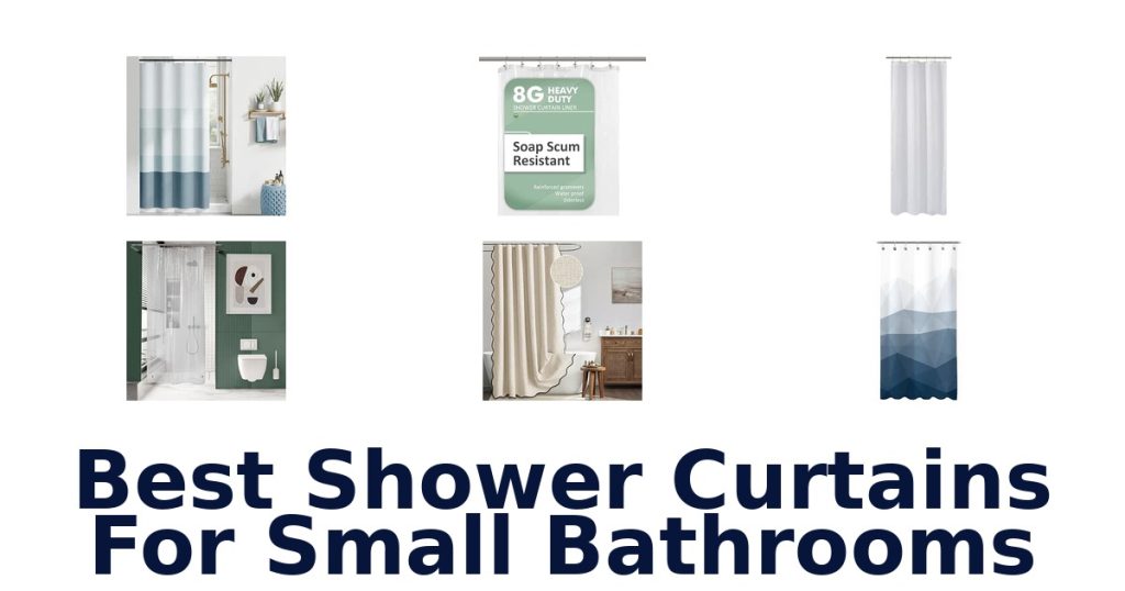 Best Shower Curtains For Small Bathrooms