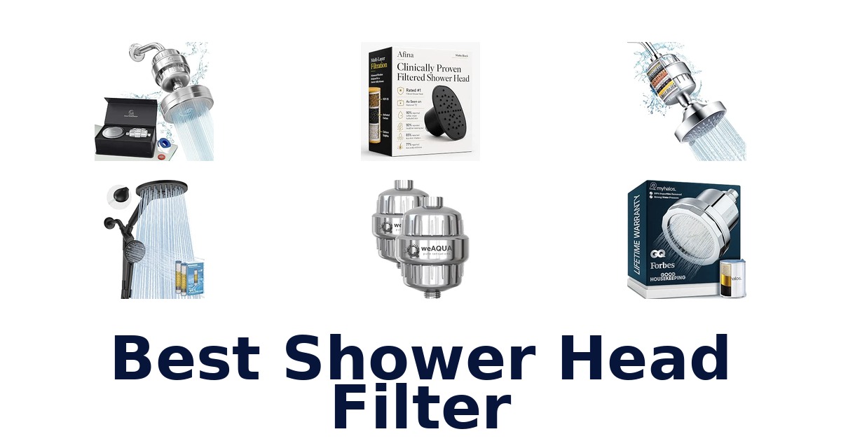 Best Shower Head Filter