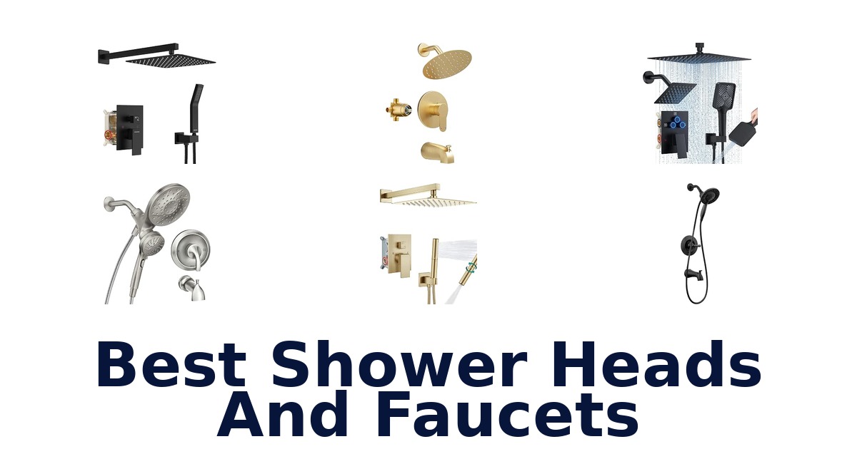 Best Shower Heads And Faucets