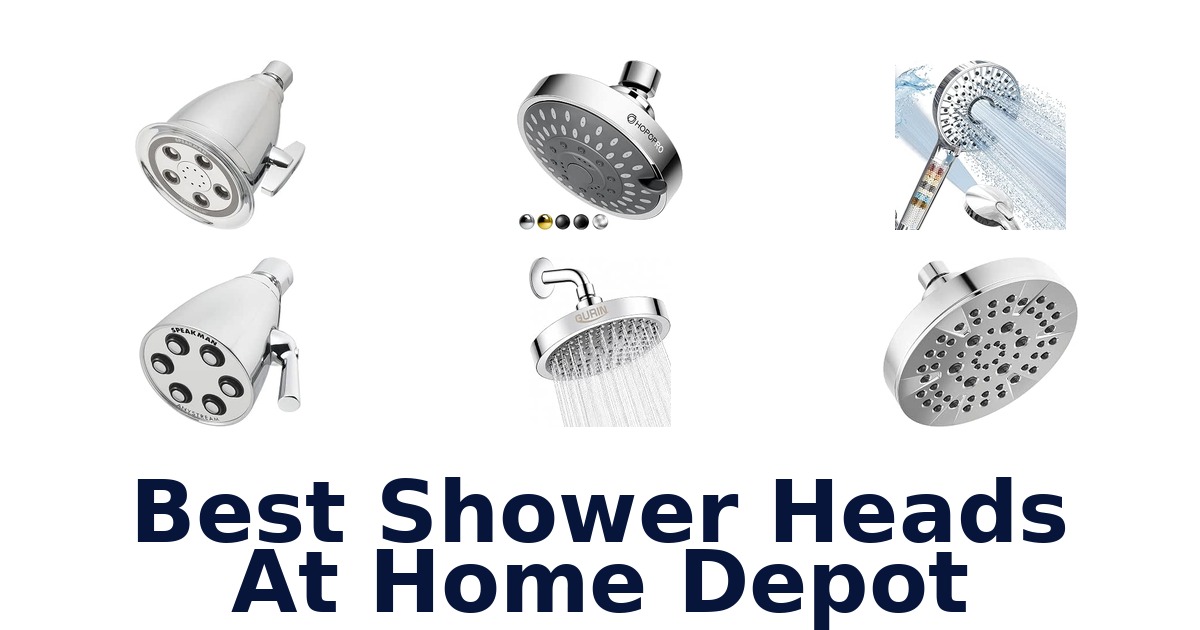 Best Shower Heads At Home Depot