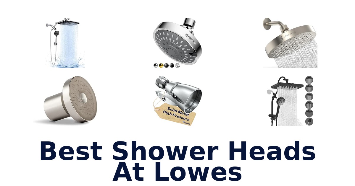 Best Shower Heads At Lowes