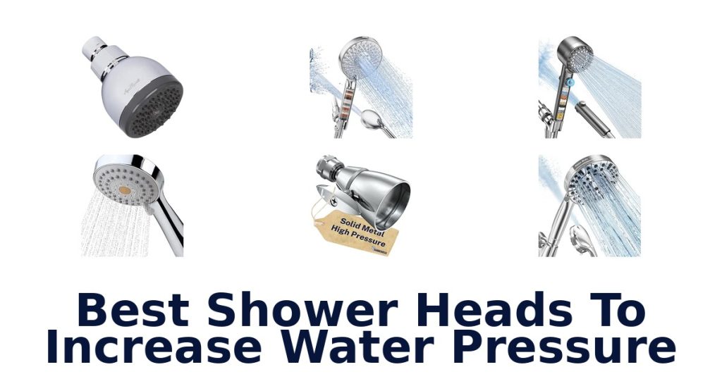 Best Shower Heads To Increase Water Pressure
