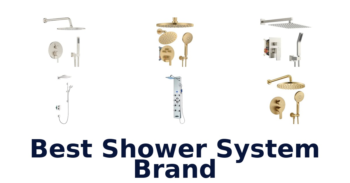 Best Shower System Brand