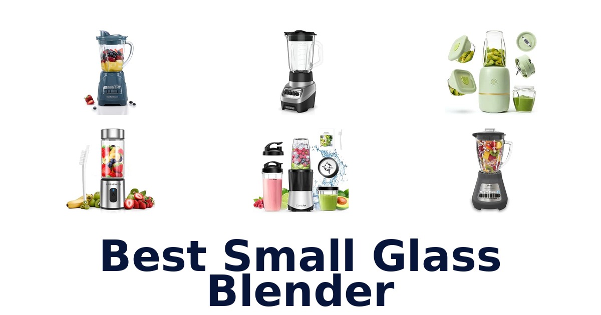 Best Small Glass Blender