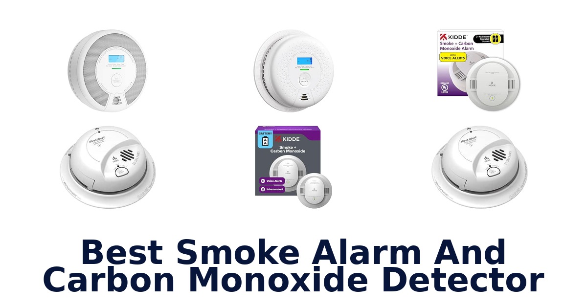 Best Smoke Alarm And Carbon Monoxide Detector