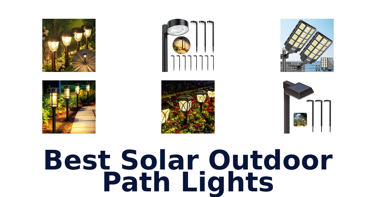 Best Solar Outdoor Path Lights