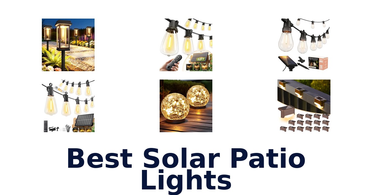 Best Solar Patio Lights
