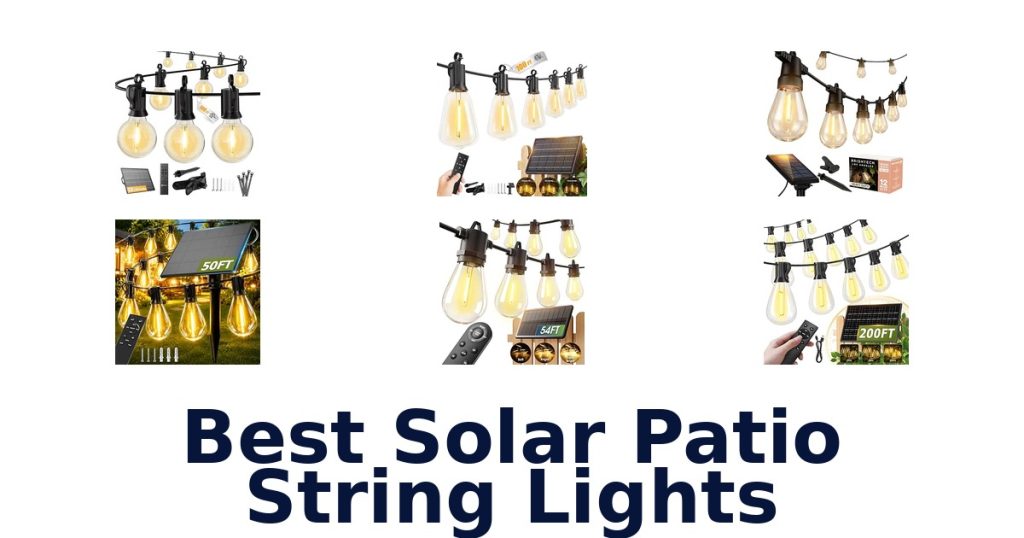 Best Solar Patio String Lights