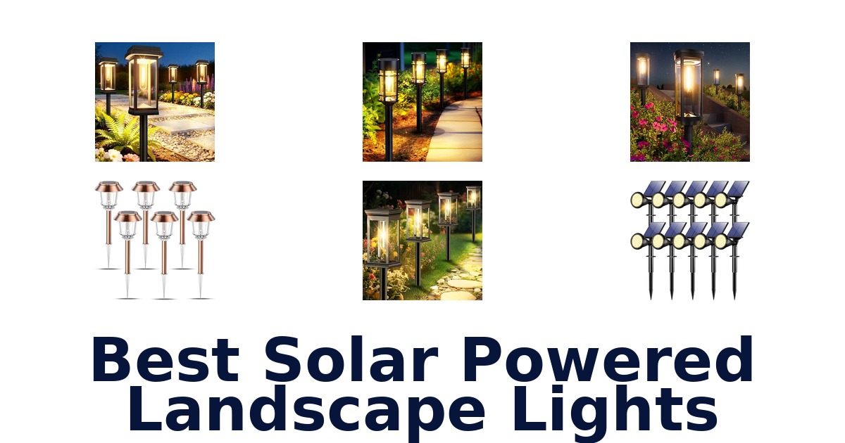 Best Solar Powered Landscape Lights