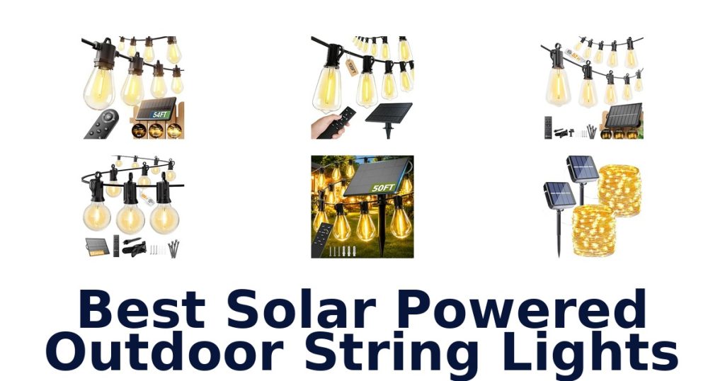 Best Solar Powered Outdoor String Lights