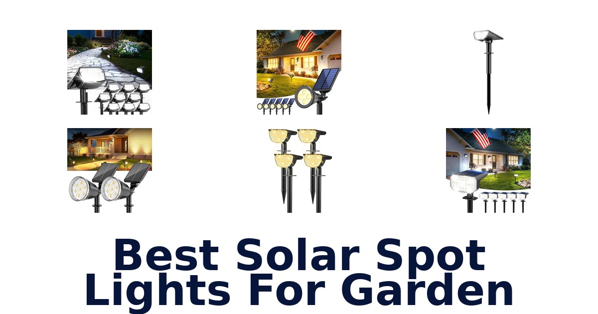 Best Solar Spot Lights For Garden