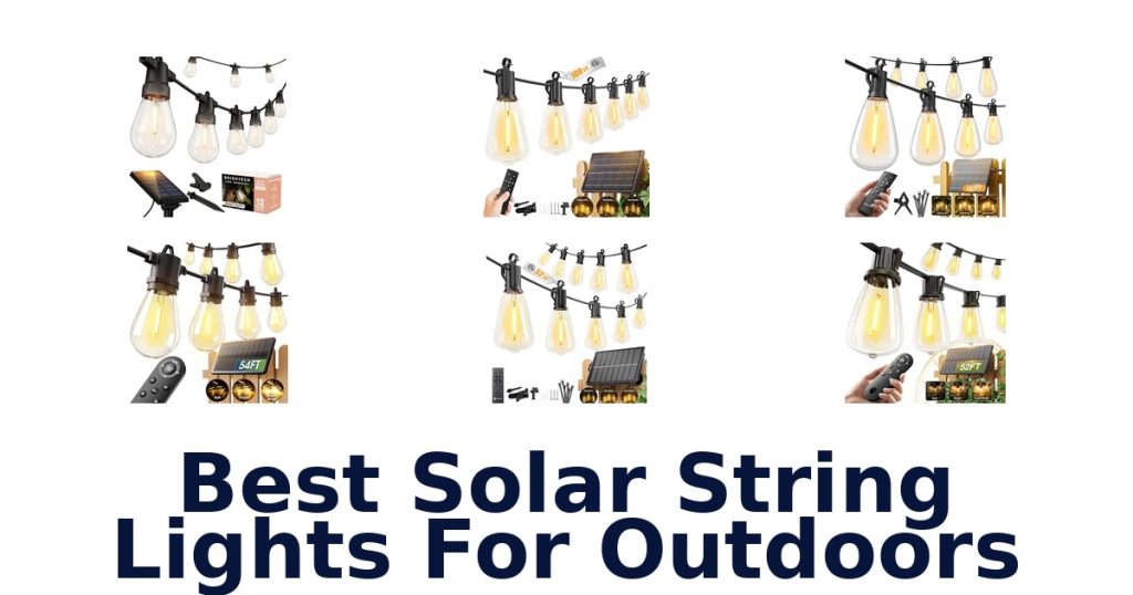 Best Solar String Lights For Outdoors