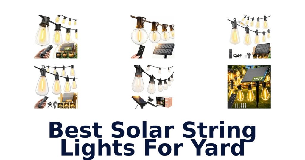 Best Solar String Lights For Yard